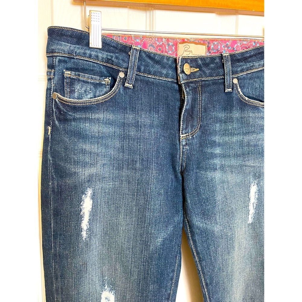PAIGE bell canyon flare denim jeans - Picture 2 of 4
